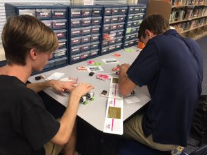 Photo of students making music with LittleBits